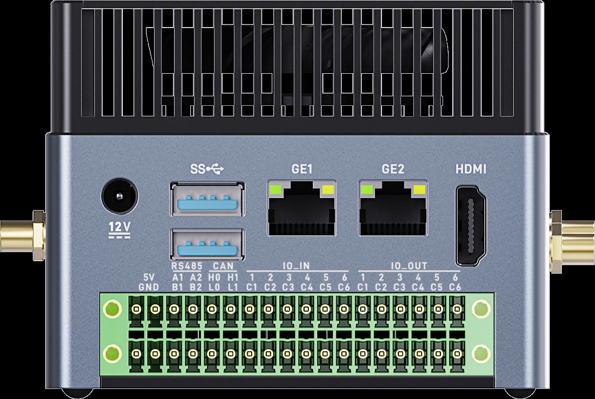 AIBOX-9075 后面板