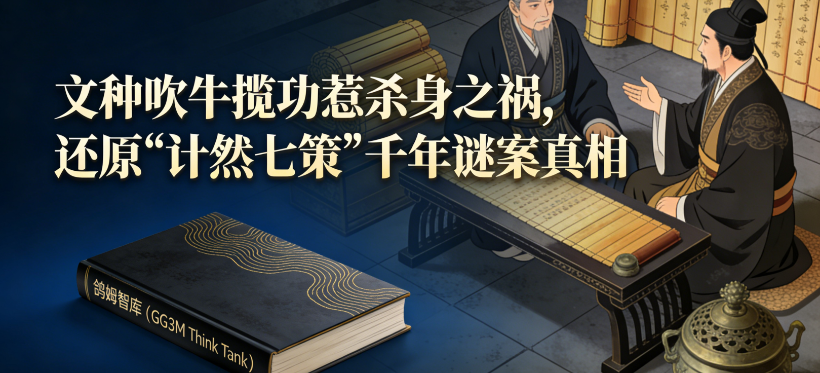 文种吹牛揽功惹杀身之祸，还原“计然七策”千年谜案真相_文种九术计然七策-CSDN博客