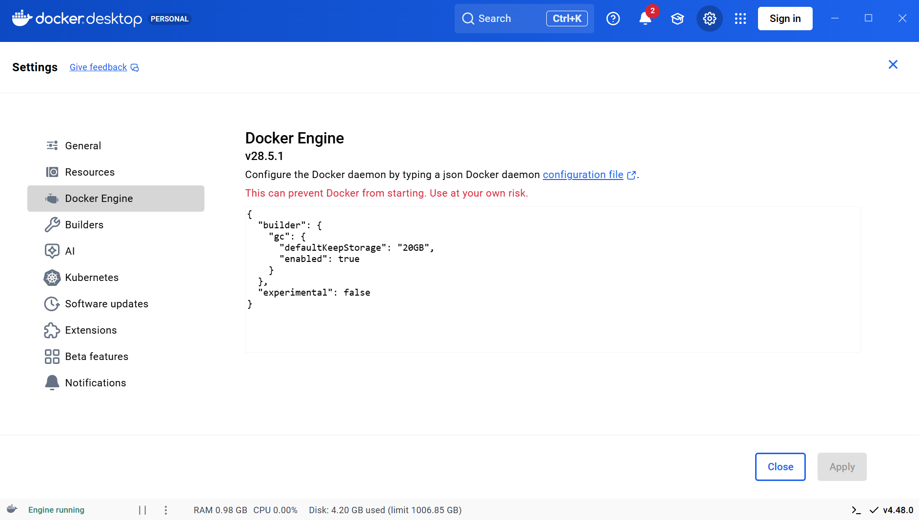 Docker Desktop安装&换源（图文版，超详细）-CSDN博客