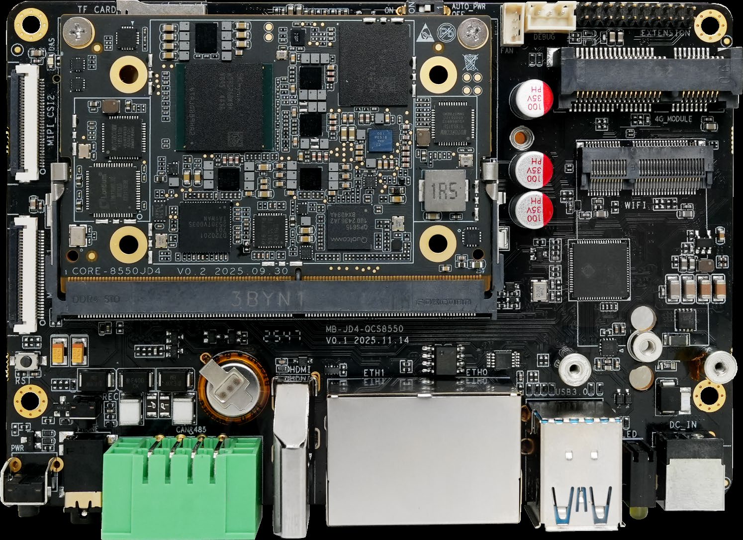 AIO-8550JD4 接口布局(正面)