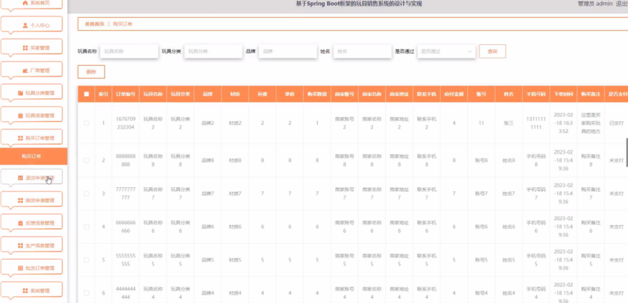 计算机毕业设计之基于Spring Boot框架的玩具销售系统的设计与实现-CSDN博客