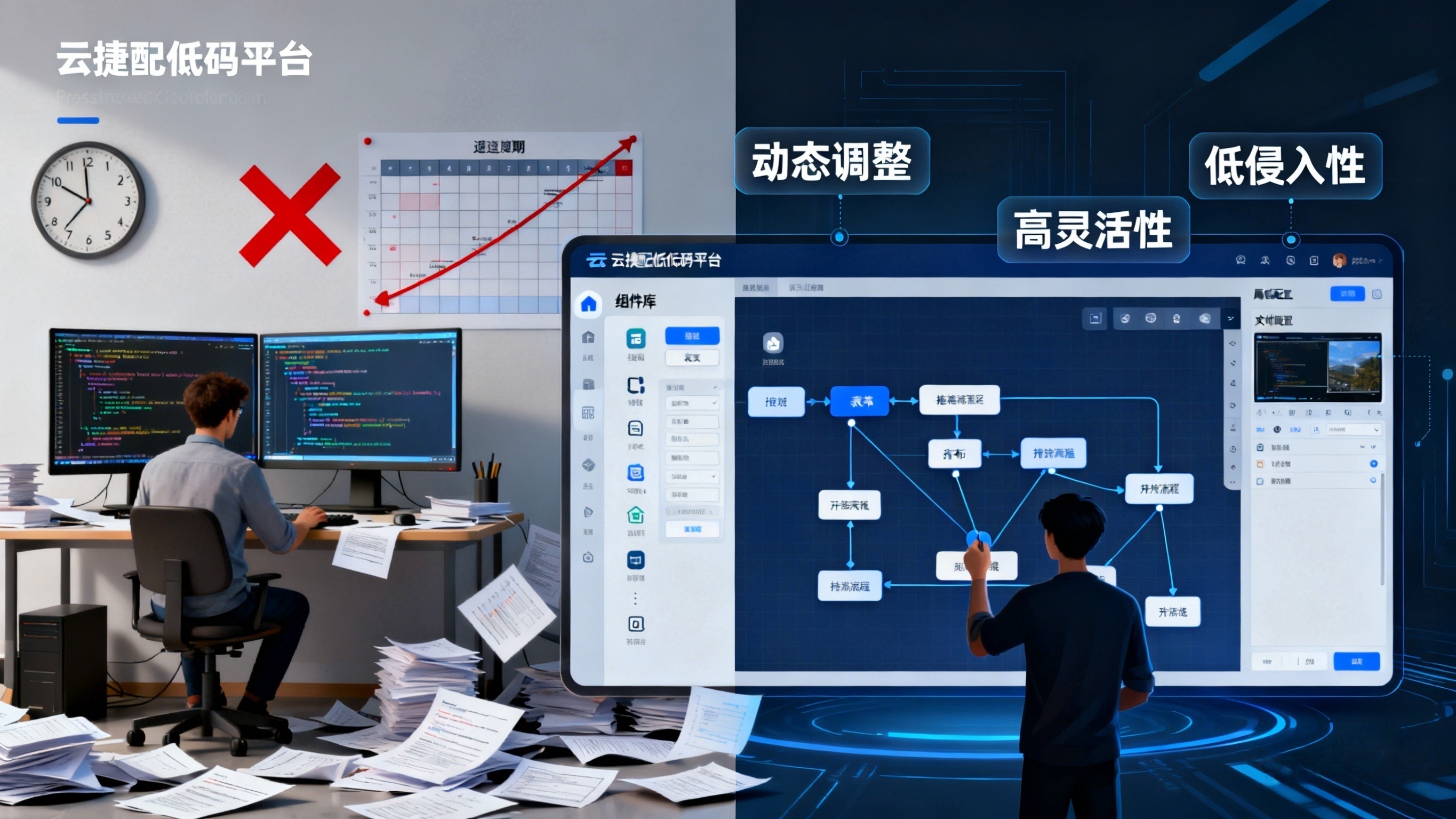 云捷配低代码平台