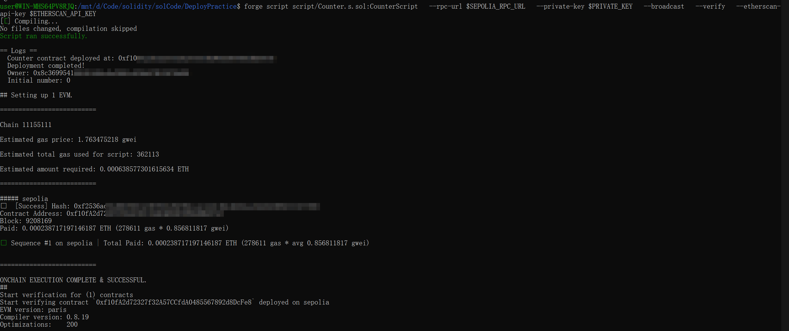 Solidity实战】：将智能合约部署到Sepolia测试网完整教程-CSDN博客