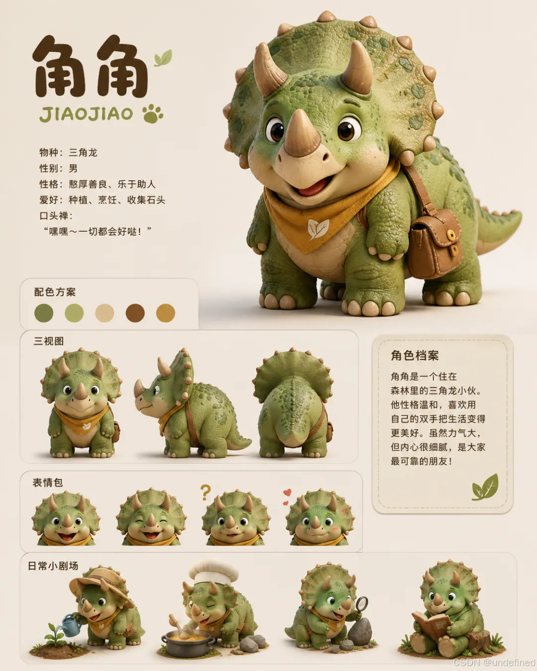 角色形象示例