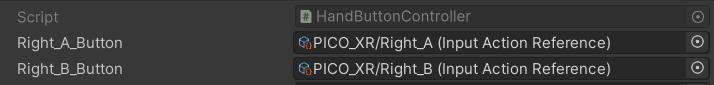 Unity中PICO按键事件绑定_unity3d pico 使用inputactionreference触发动作