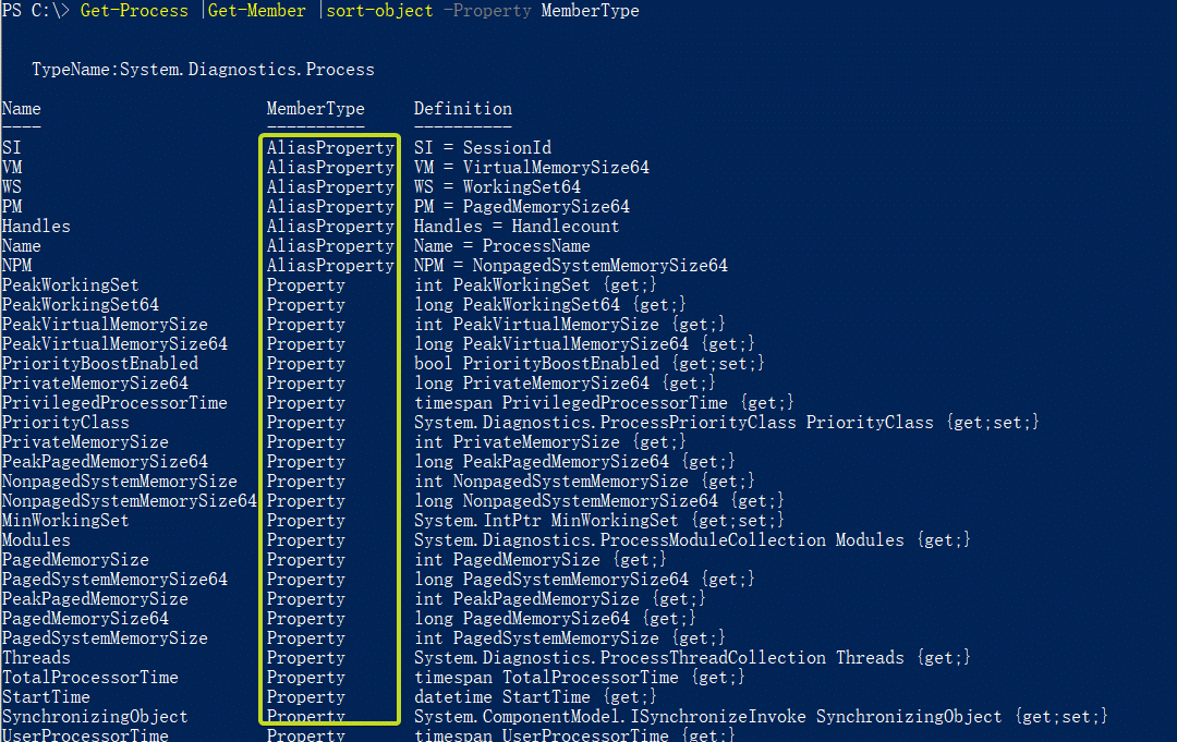 Powershell Get Members 【PowerShell专栏】PowerShell对象的属性_powershell get-member-CSDN博客