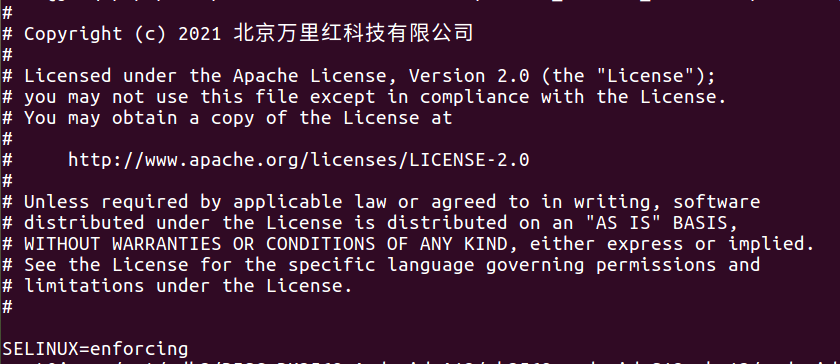system/etc/selinux/config