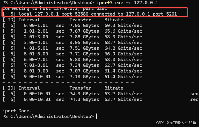 windows/Linux使用iperf3工具测试wifi通讯速率_iperf3 windows-CSDN博客