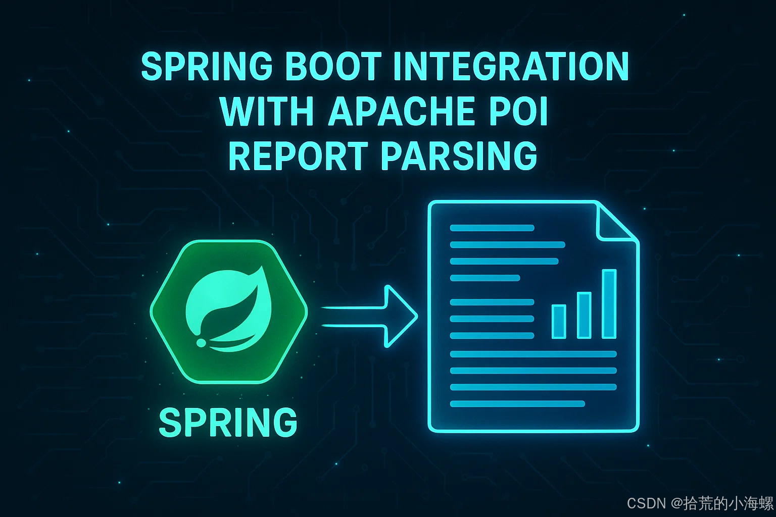 JAVA:Spring Boot 集成 Apache POI 实现报表解析_cellstylecache.getoradd-CSDN博客