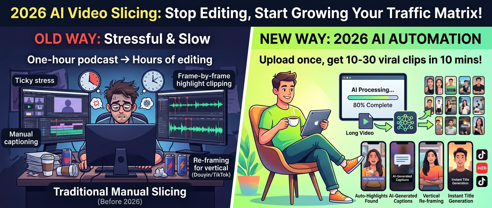 短视频切片AI工具