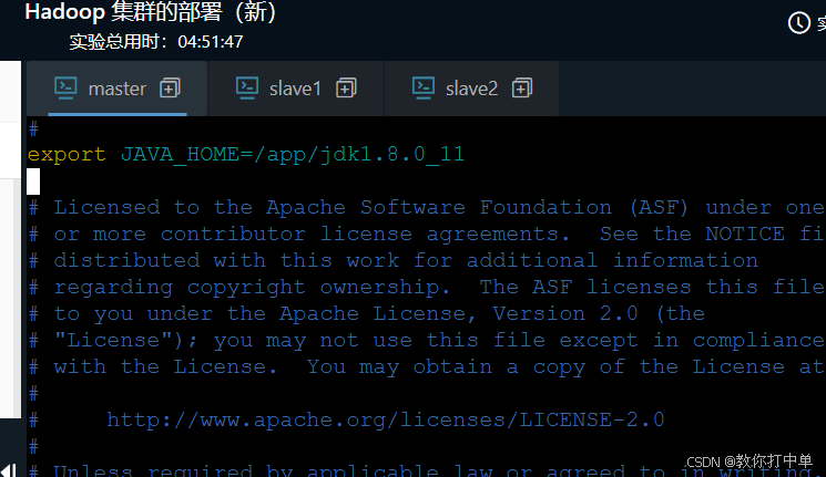hadoop-env.sh 配置