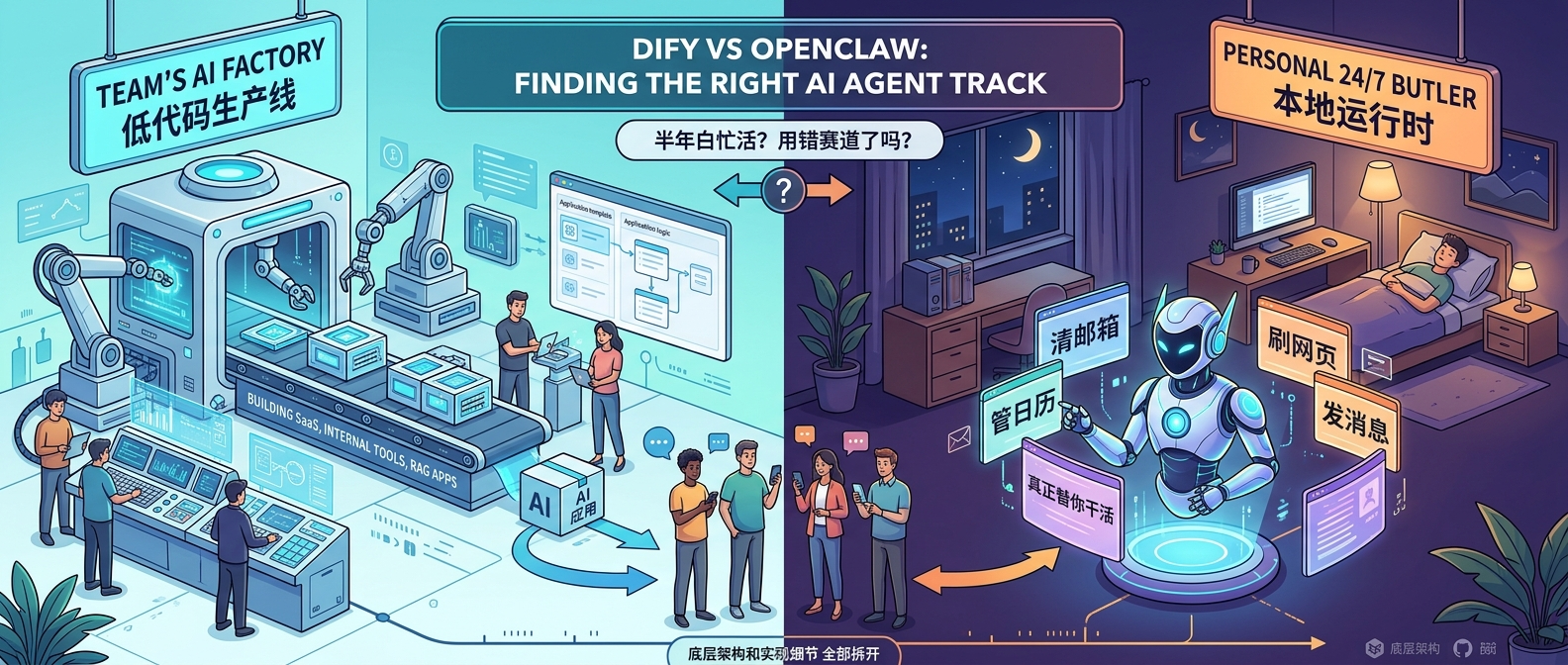 Dify VS OpenClaw的区别