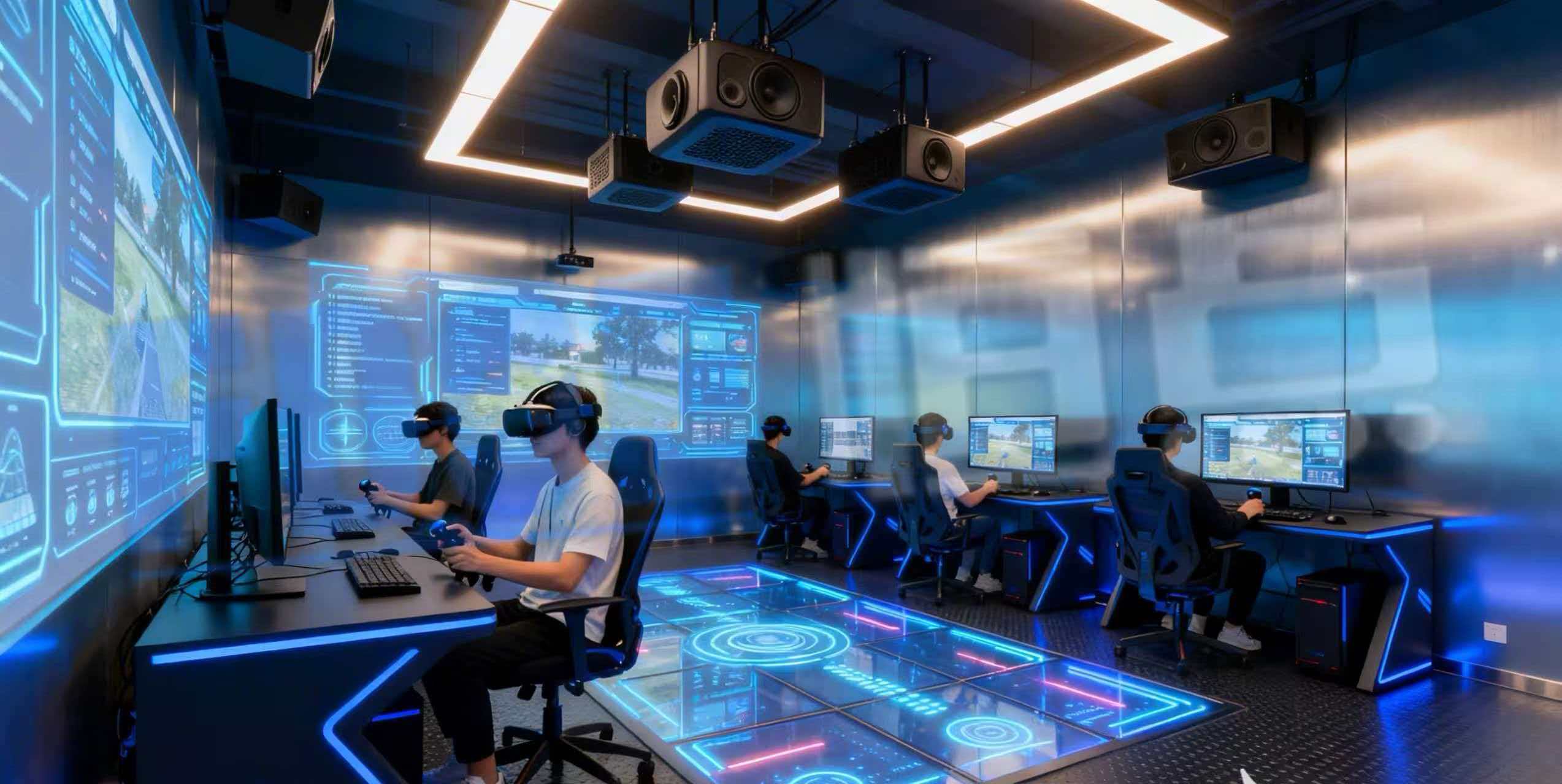 数字媒体虚拟仿真实训室