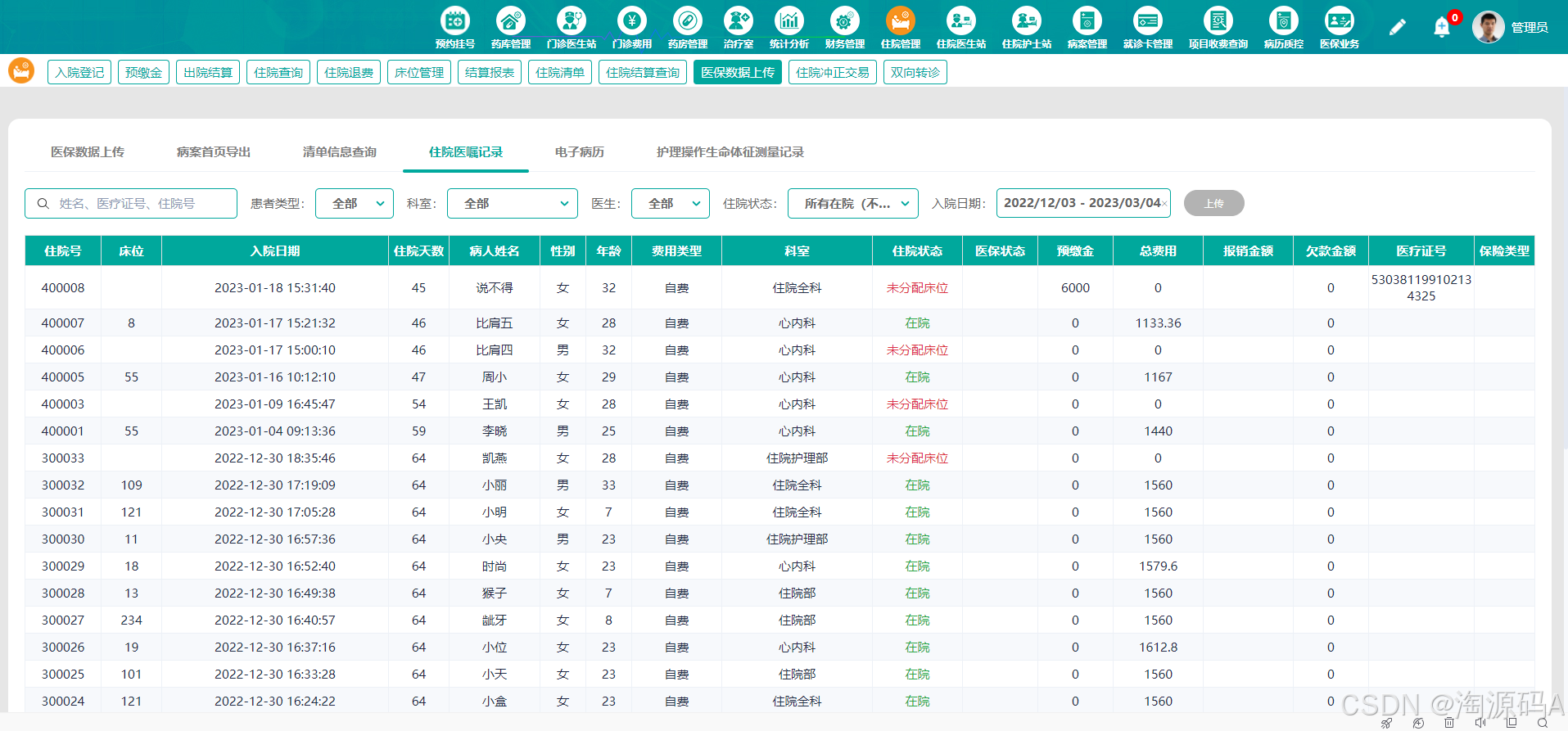 医院信息系统源码,SaaS模式,HIS+EMR+LIS一体化-CSDN博客