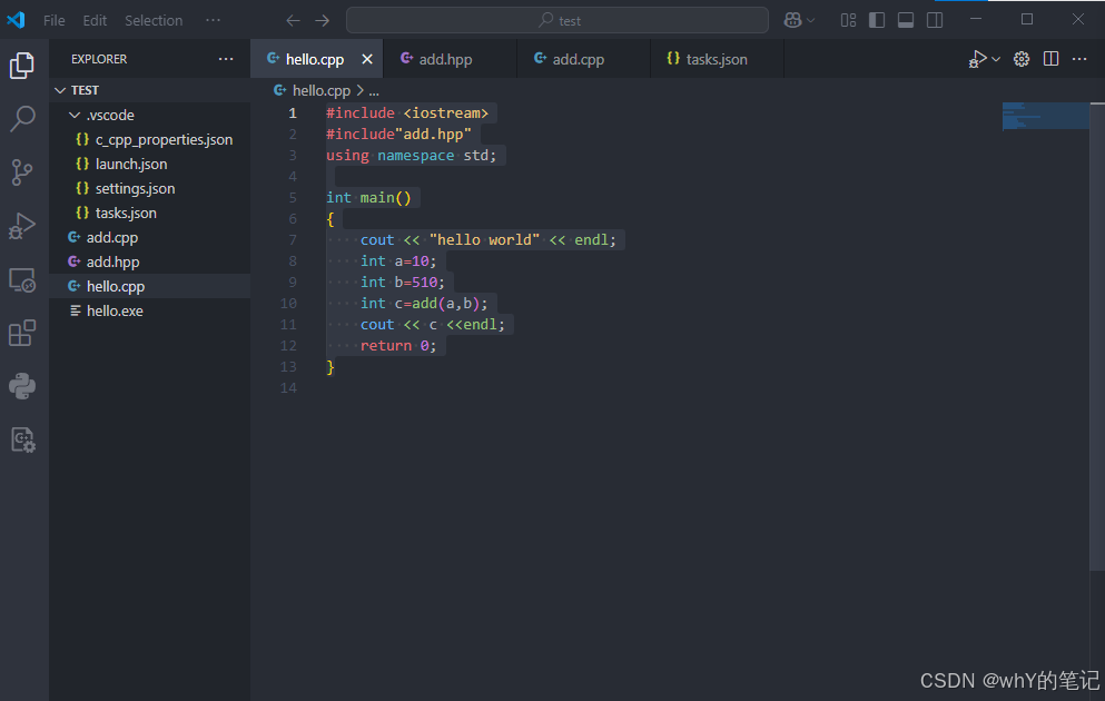 VScode上配置C/C++_vscode配置c++