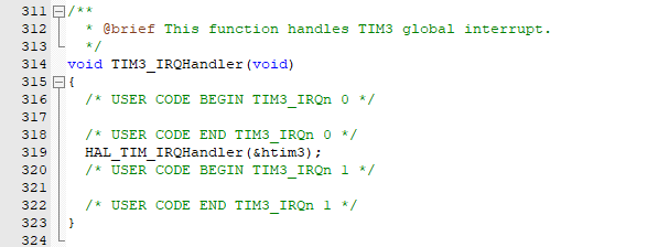 在cubeMX生成的代码中使用自己的中断函数_cubemx的中断写在哪-CSDN博客
