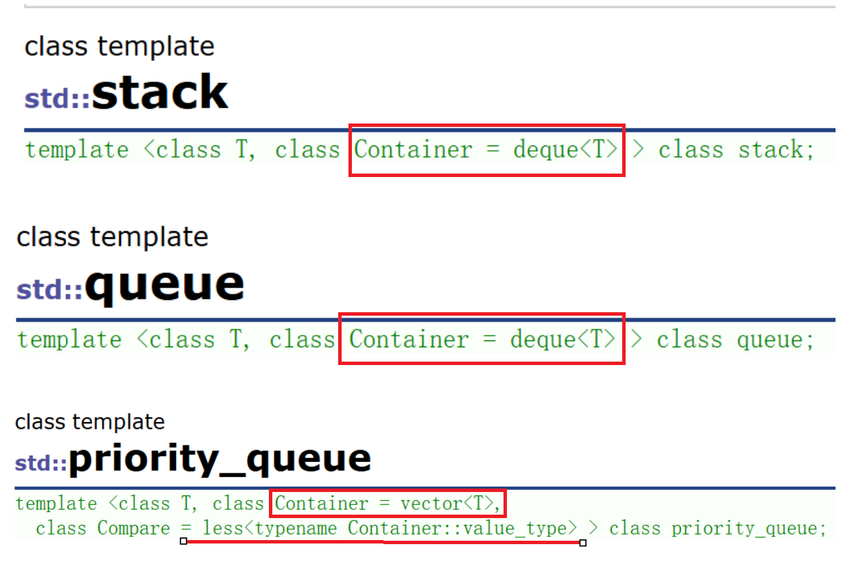 C++/STL：stack/queue/priority_queue的使用及底层剖析&&双端队列&&容器适配器&&仿函数_c++qenen的 ...