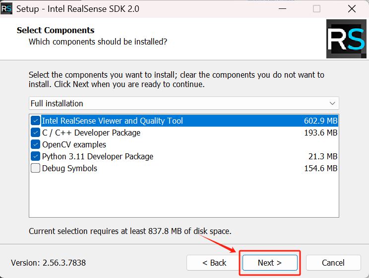 Python调用D435i使用教程_realsense d435i python