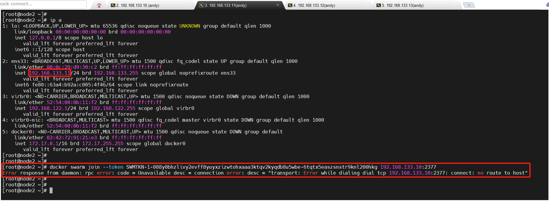 Docker compose与swarm