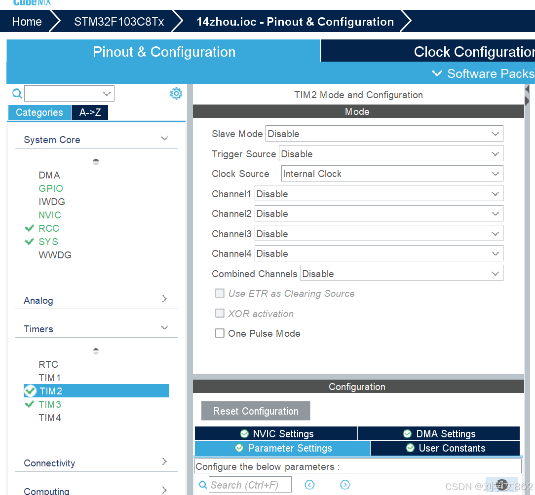 定时器与PWM-CSDN博客
