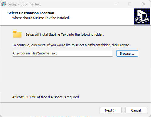 安装Sublime Text
