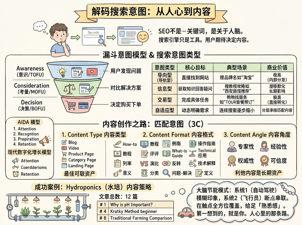 一个水培网站，教我怎么做SEO内容