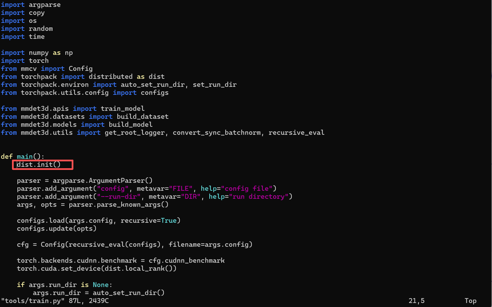 解决BEVFusion单机单卡训练时 torchpack dist-run 无响应问题_bevfusion的docker-CSDN博客