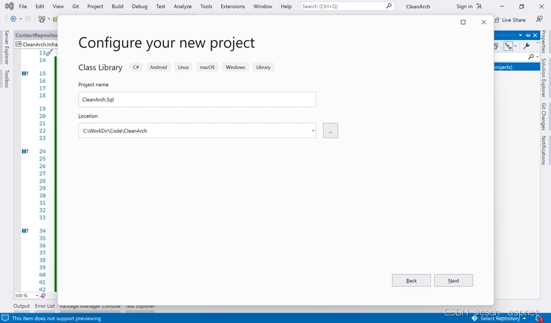 .NET 8.0 - 使用存储库模式和 Dapper 进行日志记录和单元测试的清洁架构