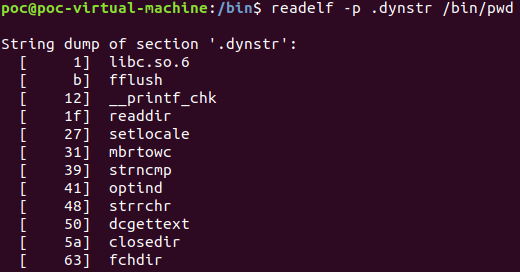 linux命令：readelf