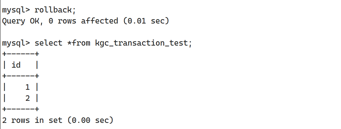 MySQL 索引和事务