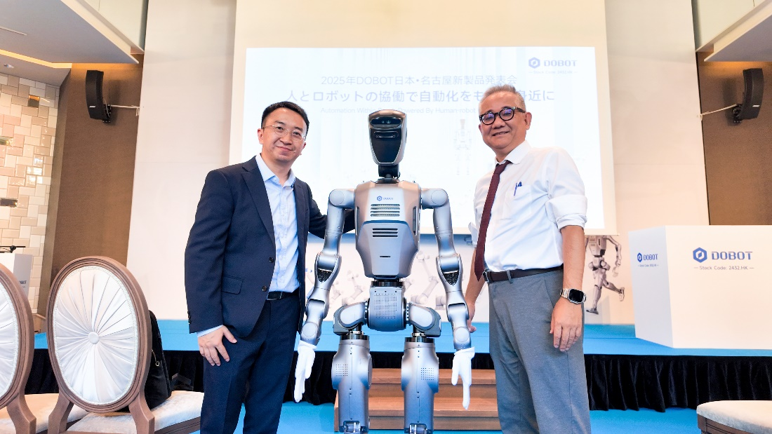 2025年越疆科技机器人Atom交付日本