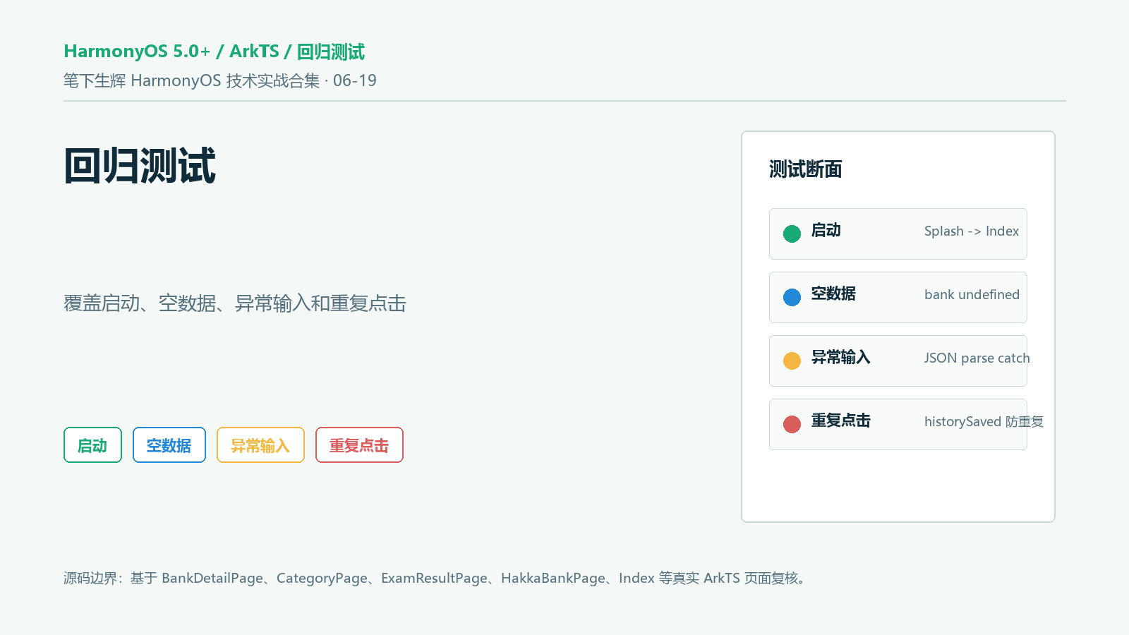 回归测试封面