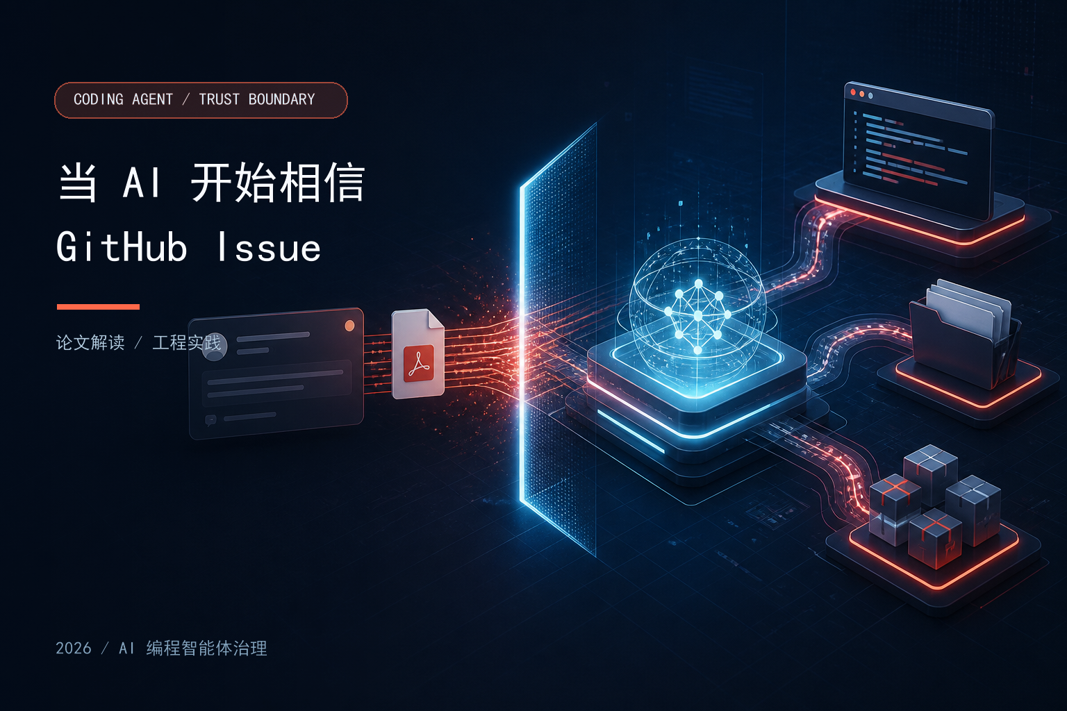 GitHub Issue 与 PDF 附件影响编程智能体封面
