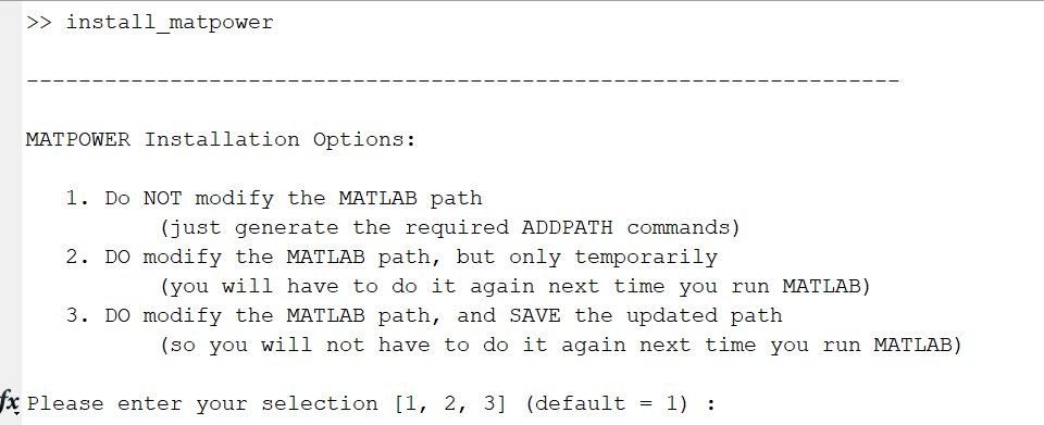 成功在MATLAB R2024b上安装 matpower8.1_matpower安装包-CSDN博客
