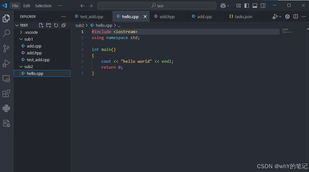VScode上配置C/C++_vscode配置c++