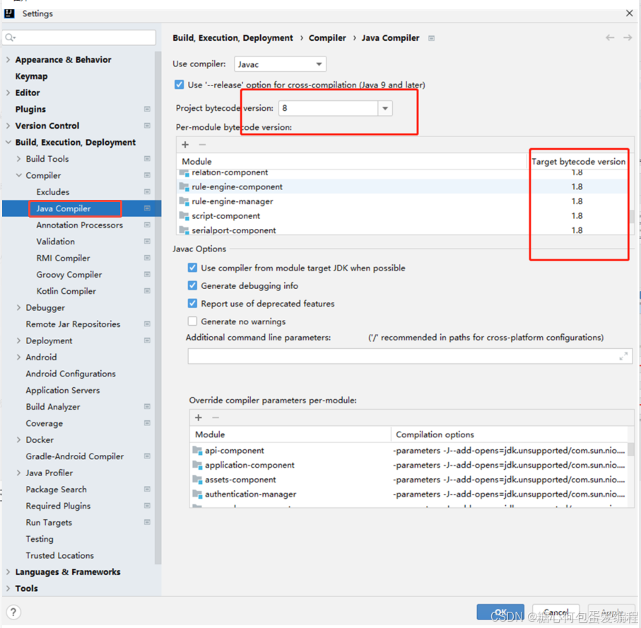 解决java:Compilation failed:internal java compiler error_java ...
