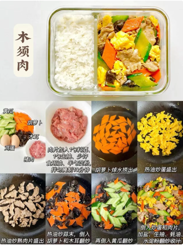 上班带饭素材