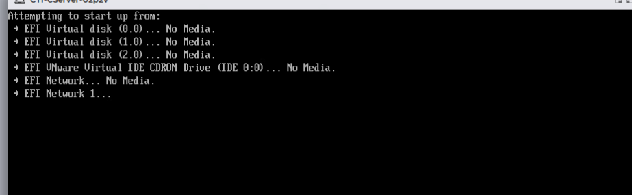 pv2 物理机centos6.8 esxi 8.0 was not correct:ticketType