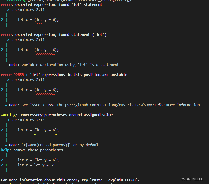 Rust 中的 if let 与 while let：语法糖、可证明性与工程化取舍 _rust语法糖-CSDN博客