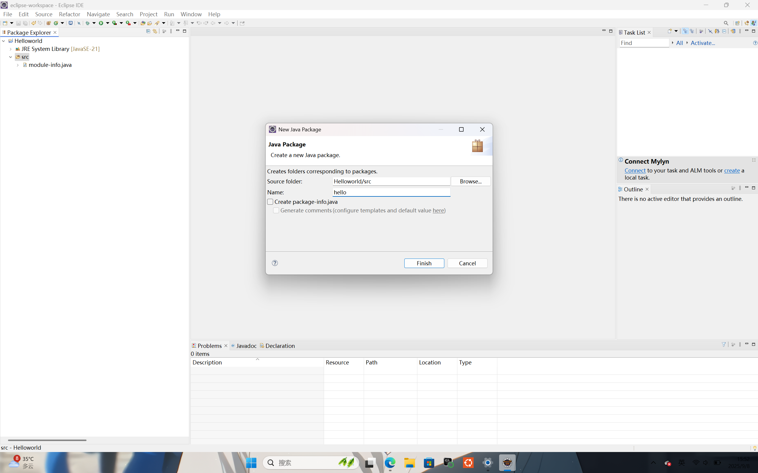 如何用eclipse编写helloworld-CSDN博客