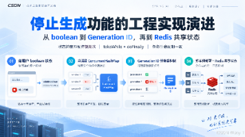 Spring AI 停止生成设计:从进程内状态到分布式任务控制封面图