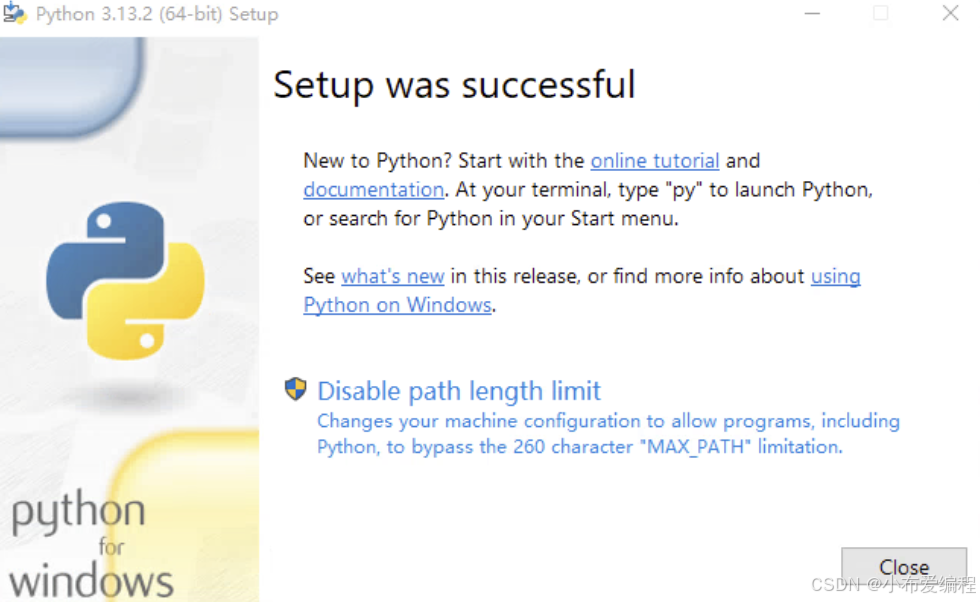 Python
3.13.2下载与安装