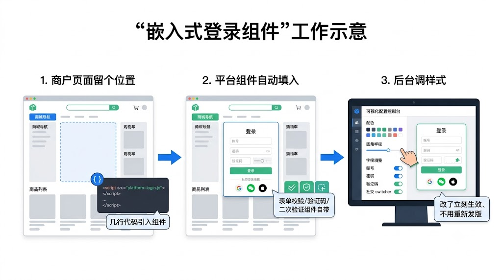 CIAM 登录组件示例