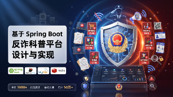 【计算机毕业设计】基于SpringBoot的反诈科普平台设计与实现封面图