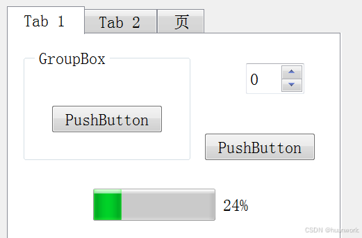 Qt5.15 C++ QTabWidget 样式颜色_qt cpp设置样式 fusion-CSDN博客