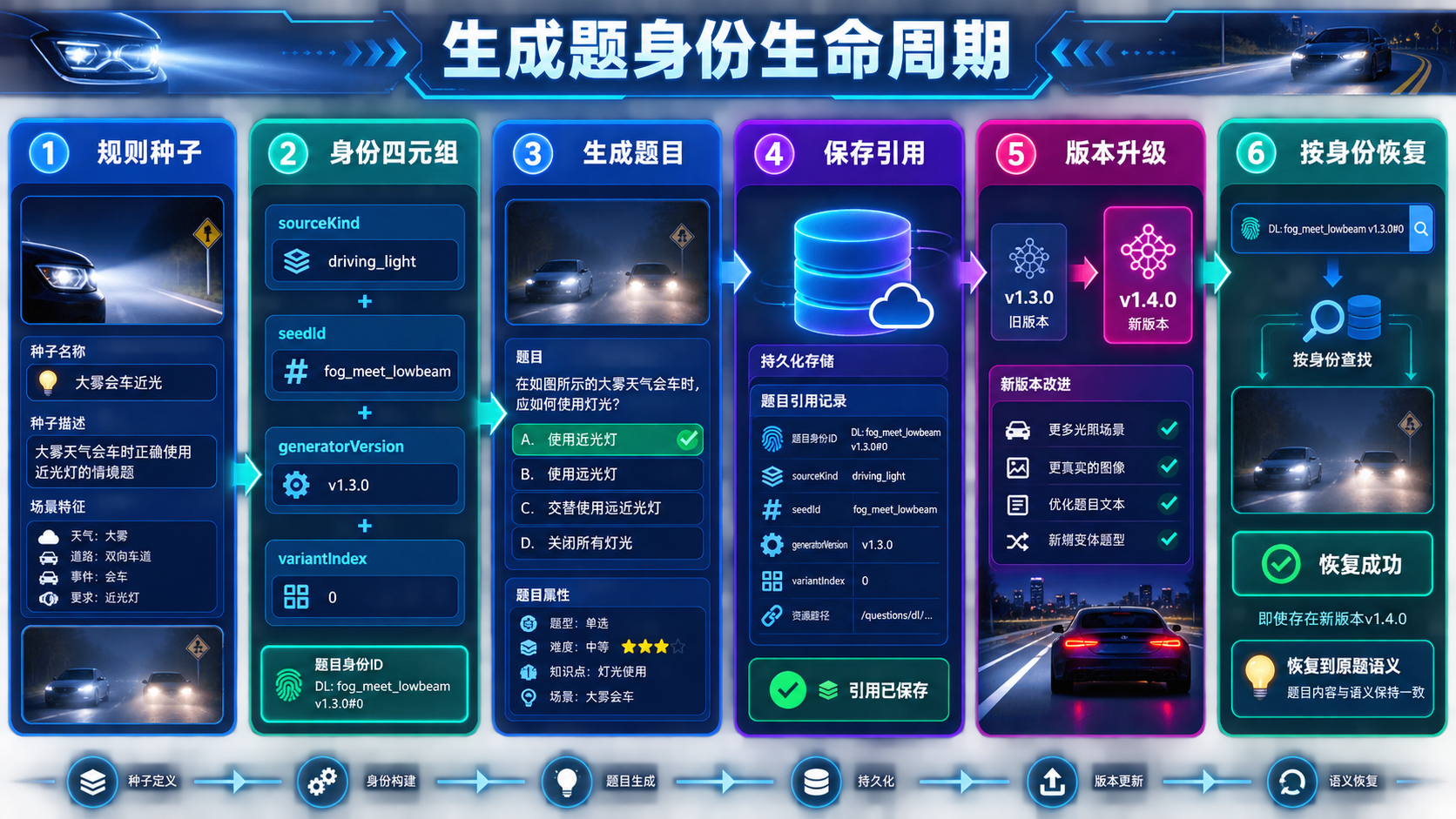 sourceKind到稳定题目身份的生成流程