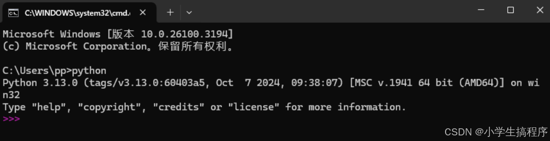 python3.13.0安装教程