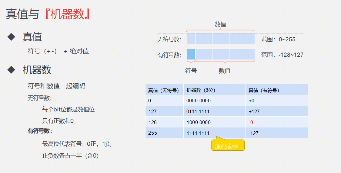 数据的表示和运算