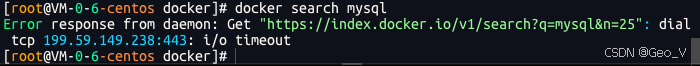 docker search mysql 报错_docker search 连接超时原因-CSDN博客