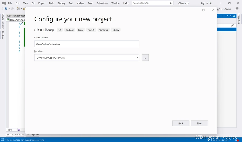 .NET 8.0 - 使用存储库模式和 Dapper 进行日志记录和单元测试的清洁架构